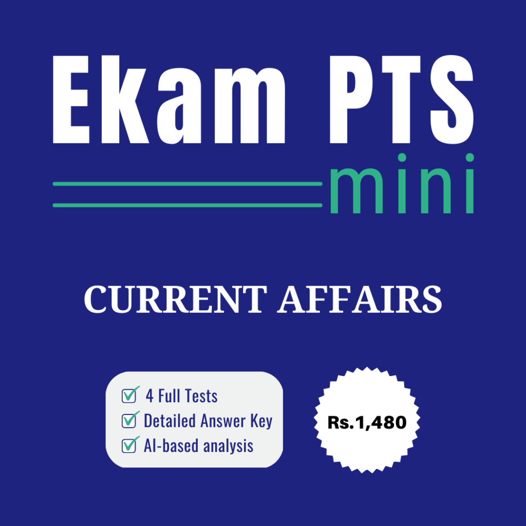 UPSC Prelims Current Affairs mock tests